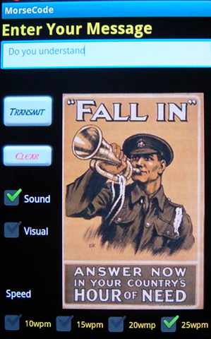 Morse Code Andriod App